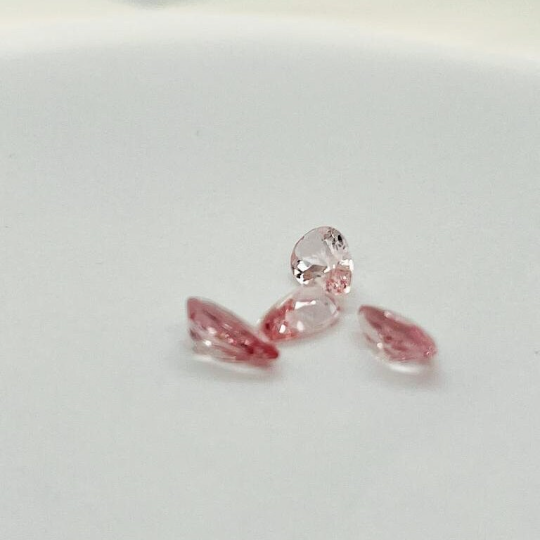 Natural Pink Morganite 6x10mm Pear Shape (PIP003) - Bluestargemstones - - 