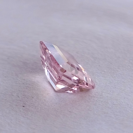 Natural Pink Morganite 8x6mm Octagon 1.52 Cts ( MGOCT008) - Bluestargemstones - - 