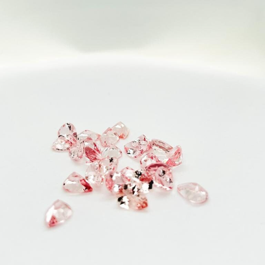 Natural Pink Morganite 8x6mm Pear Shape 0.83 Cts (PIP007) - Bluestargemstones - - 