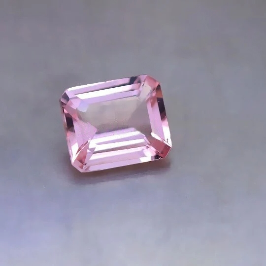 Natural Pink Morganite 9x11mm Octagon Shape (PIOCT005) - Bluestargemstones - -  - Natural Pink Morganite 9x11mm Octagon Shape (PIOCT005)