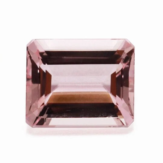 Natural Pink Morganite Octagon Shape 8.5X10.5mm (PIOCT004) - Bluestargemstones - - 