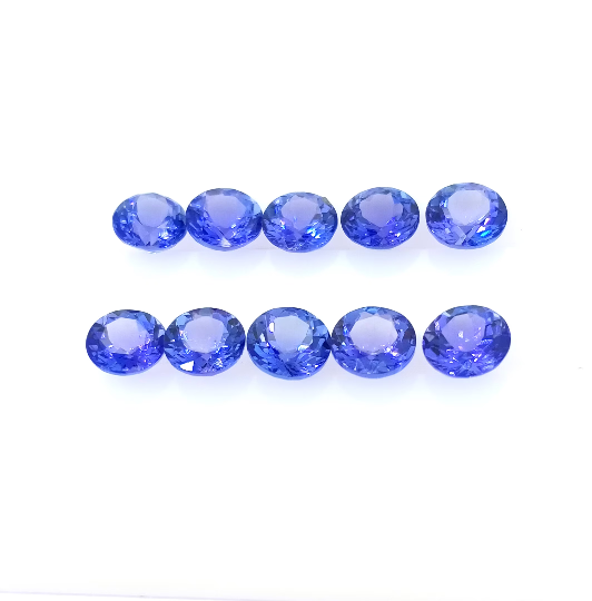 Natural VIVID Tanzanite AAA Round 0.95 Cts (TZRD004) - Bluestargemstones - - 