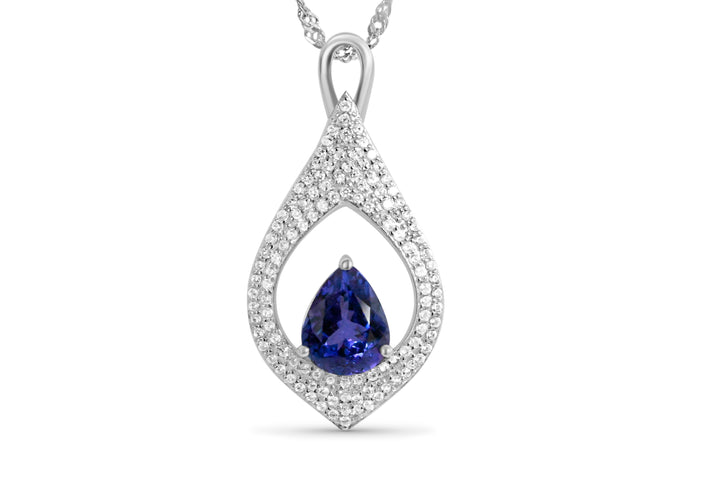 2.3 Carat Tanzanite Pendant: Luxury and Elegance in Every Detail (PJC31662P) - 2.3 Carat Tanzanite Pendant: Luxury and Elegance in Every Detail (PJC31662P)