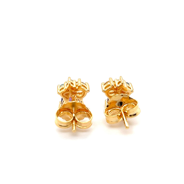 925 Sterling Silver Amethyst, Citrine & Blue Topaz Jewelry