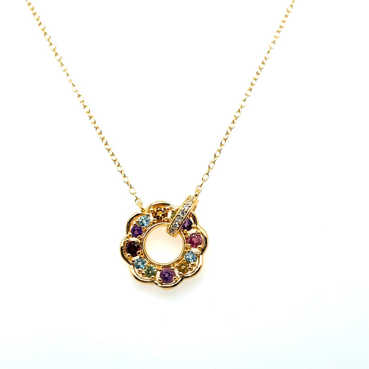 Prism Harmony Multigem Pendant Necklace - Prism Harmony Multigem Pendant Necklace