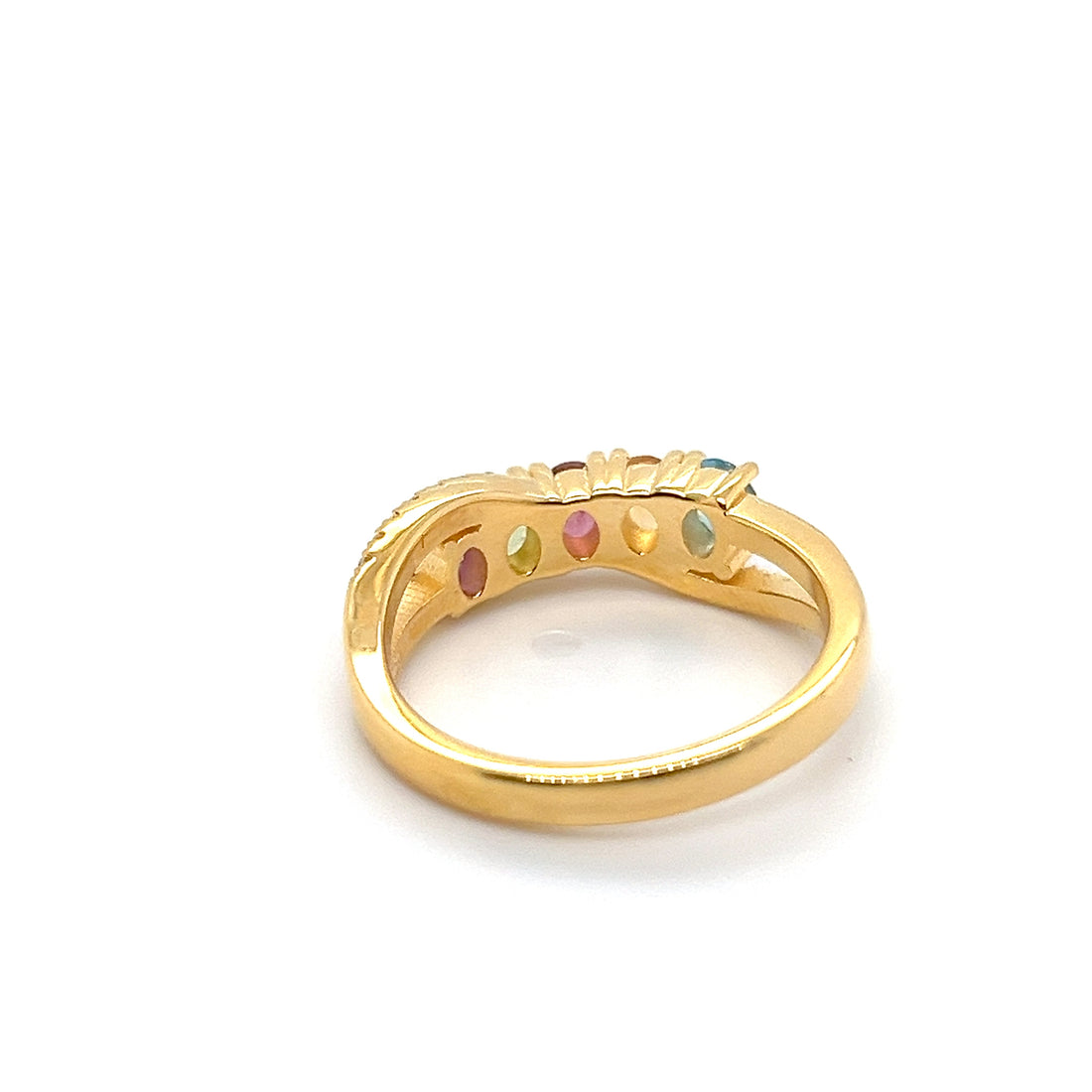 Petite Prism Silver Ring