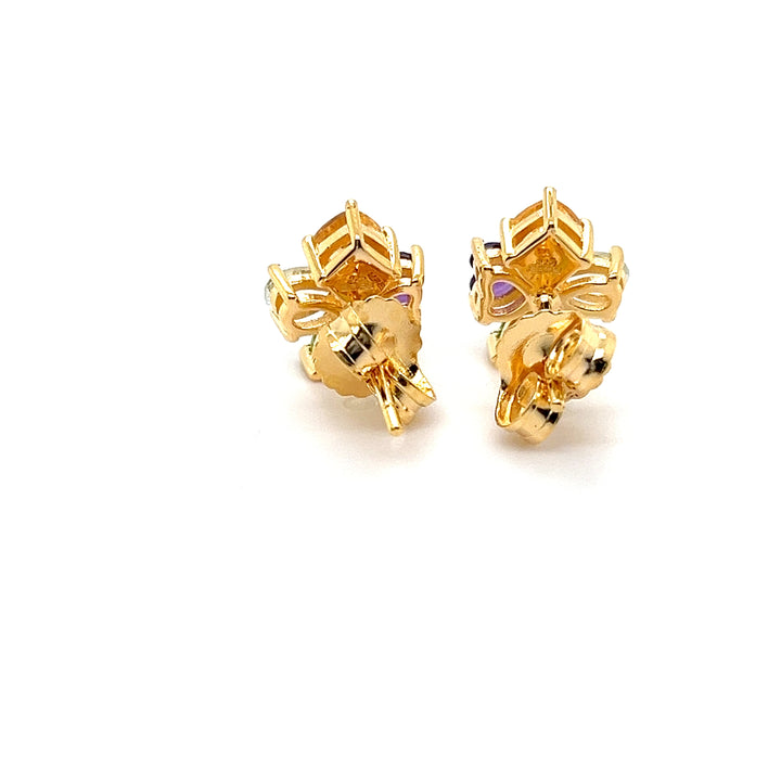 925 Sterling Silver Multicolor Gemstone Jewelry