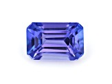 Em Cut Blue Tanzanite 0.78ct - Em Cut Blue Tanzanite 0.78ct