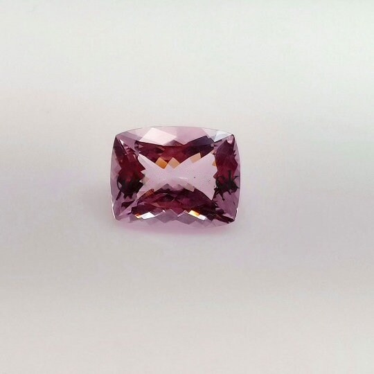 18.85 Ctw Cushion Cut Natural Pink Morganite Eye Clean Clarity Faceted Cut Top Quality Loose Gemstone Morganite Jewelry