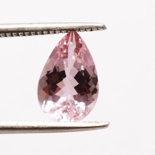 Natural Pink Morganite 13.40 Ct Pear Shape 20.15x13.88MM (PIP020)