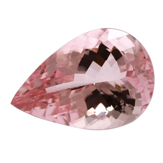 Natural Pink Morganite 10.86 Cts Pear Shape (PIP015)