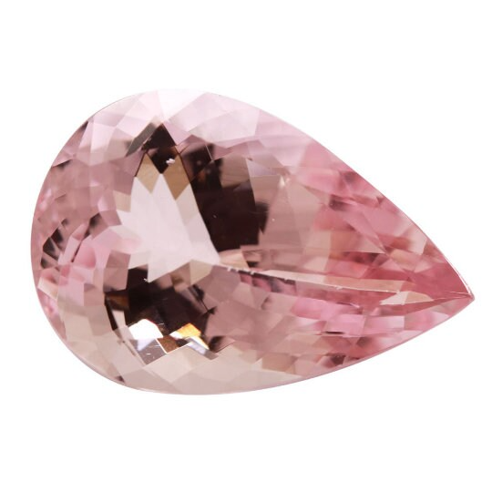 Natural Pink Morganite 10.86 Cts Pear Shape (PIP015)